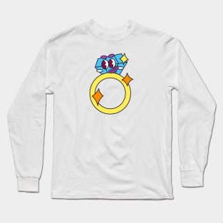 Cute Diamond Ring Long Sleeve T-Shirt